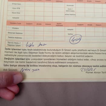 D-Smart Bayisinden Usulsüz Sözleşme Ve İletişim Sorunu