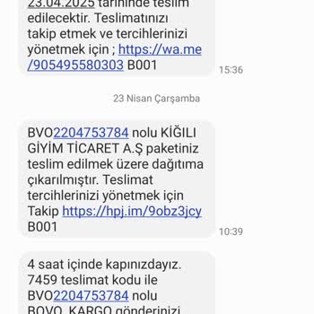Teslimat Gecikmesi Ve Yetersiz Müşteri İletişimi Nedeniyle Hayal Kırıklığı