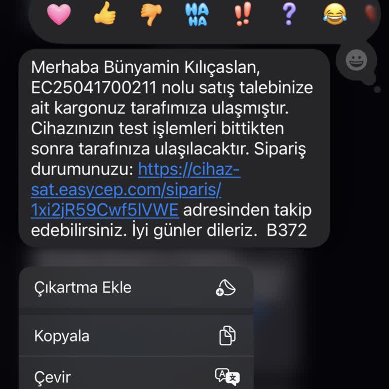 Satılan Cihazın Ücreti Ödenmedi, Telefonum Da İade Edilmiyor!