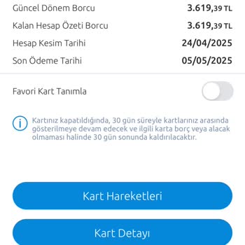 Yıllık Kart Aidatı Sürpriziyle Mağduriyet