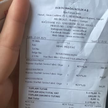 Ecrou Mağazasında Poşet Ve Kasiyer Eksikliği Müşteri Deneyimini Olumsuz Etkiliyor