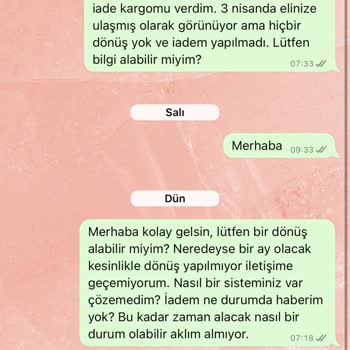 İade Sürecinde İletişimsizlik Ve Belirsizlik Mağduriyet Yaşatıyor