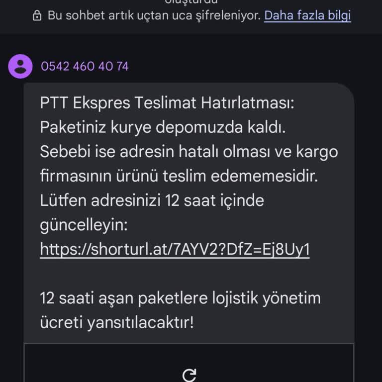 Kişisel Verilerimin İzinsiz Kullanımı Ve Sahte Mesajlarla Mağduriyet Riski Hakkında Şikayet