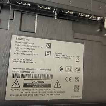 Garanti Kapsamında Televizyon Ekran Tamiri İçin Yüksek Servis Ücreti Talebi