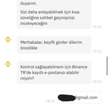 Binance TR Hesabım İzinsiz Kapatıldı Paramı Çekemiyorum