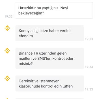 Binance TR Hesabım İzinsiz Kapatıldı Paramı Çekemiyorum