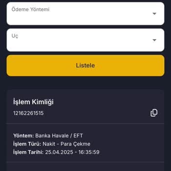 Kazanç Çekim Talebim Sebepsiz Yere İptal Edildi