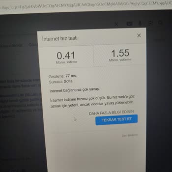 Bir Aydır Çözülemeyen İnternet Hız Sorunu Ve Müşteri Hizmetlerinde Hayal Kırıklığı