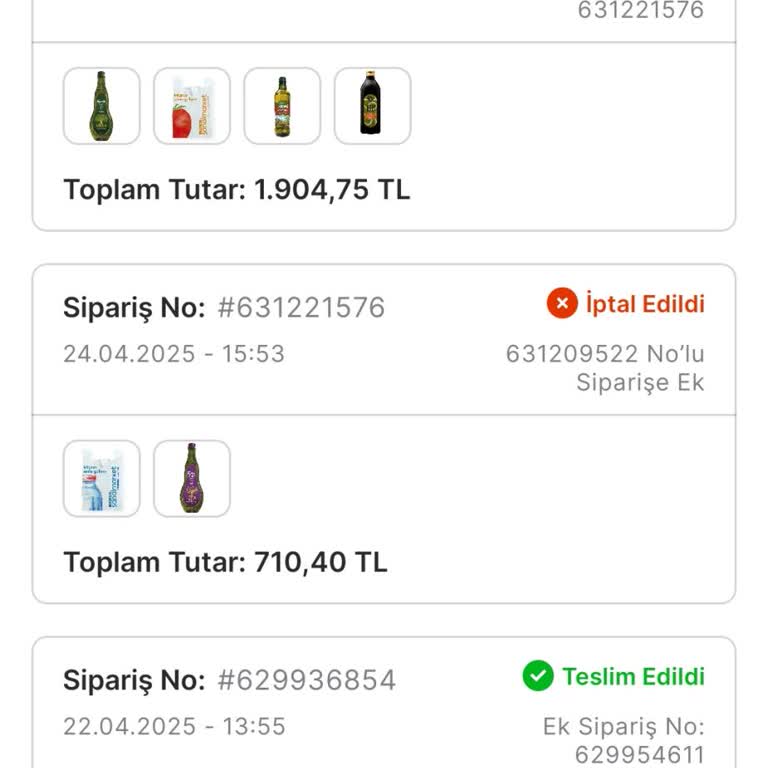 Siparişim Onayım Olmadan İptal Edildi, Mağduriyetim Giderilmedi