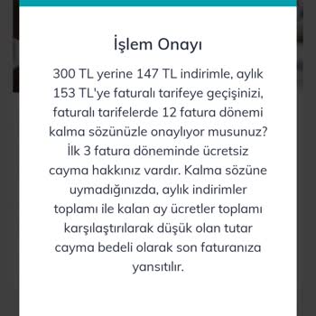 Kullanmadığım Paket İçin Haksız Fatura Ücreti Talebi