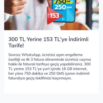 Kullanmadığım Paket İçin Haksız Fatura Ücreti Talebi