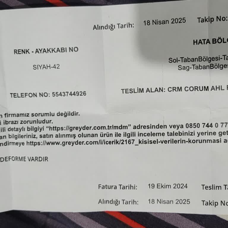 Su Geçirmez Diye Aldığım Ayakkabı Su Aldı, Mağdur Edildim!