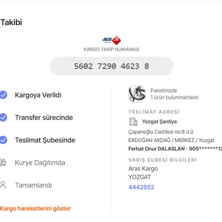 Adresim Açık Olmasına Rağmen Kargom Şubeye Götürüldü, Çözüm Bulamıyorum