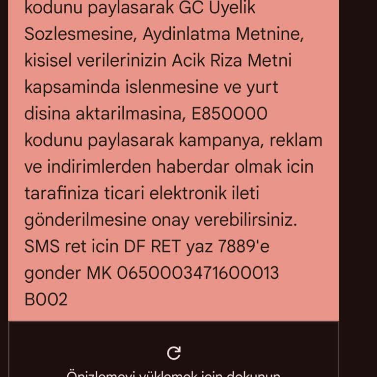 Kişisel Bilgilerimizin Paylaşımı Ve Çalışanların Tutumu Hakkında Şikayet