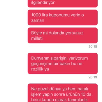 Siparişim Dağıldı, Paramı Geri Alamıyorum