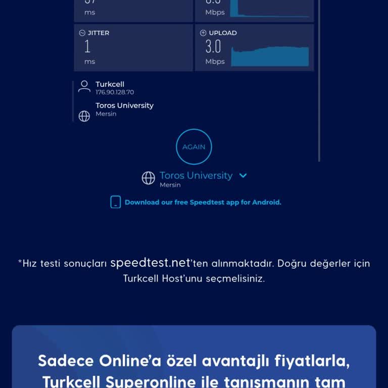 Turkcell Mobil Ve Superbox Hızında Ani Düşüş!