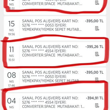 Onayım Olmadan Kartımdan Defalarca Para Çekildi