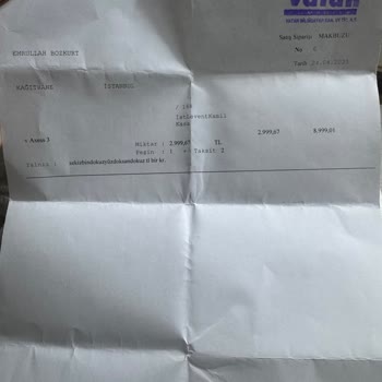 Stokta Olmayan Ürün İçin Sipariş Alınıp Sonradan İptal Edildi, Güvenim Sarsıldı