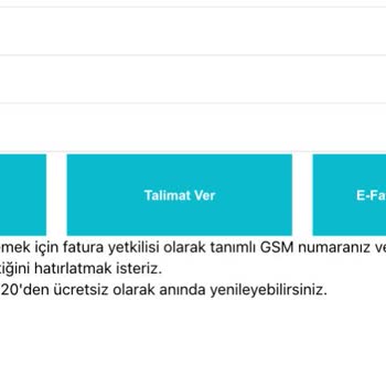 Taahhüt Bitmeden Yüksek Fatura Şoku