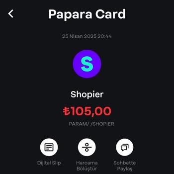 Shopier Üzerinden Bilgim Dışında Yapılan Harcama Sorunu