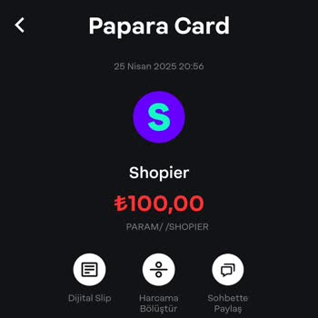 Shopier Üzerinden Bilgim Dışında Yapılan Harcama Sorunu