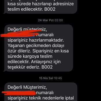 Siparişin 1 Ay Sonra İptal Edilip Fiyat Artışıyla Yeniden Satılması Mağduriyet Yarattı