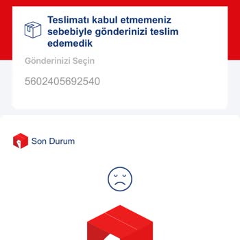 Kargo Teslimatı Yapılmadan 'Teslim Alınmadı' Denilerek Mağdur Edildim