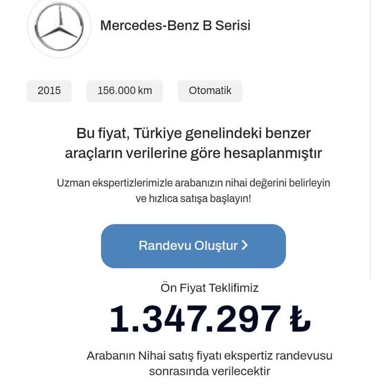 Araç Değerlemesinde Büyük Fiyat Farkı Ve Müşteri Güveninin Sarsılması