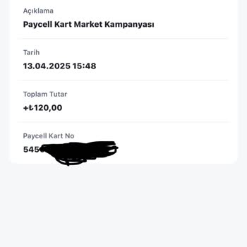 Paycell Kampanya İadesi Eksik Yatırıldı