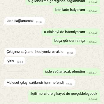 Yanlış Ürün Gönderimi Ve İade Sürecinde Yaşanan Mağduriyet