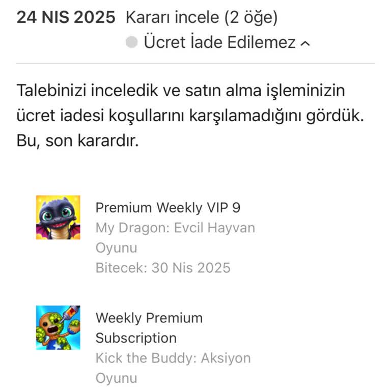 Apple Store'da İstenmeyen Satın Alımlara Para İadesi Yapılmıyor