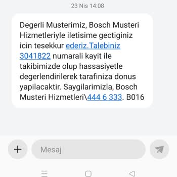 Garantili Bosch Bulaşık Makinesi Su Bastı, Parça Ücreti Talep Edildi!
