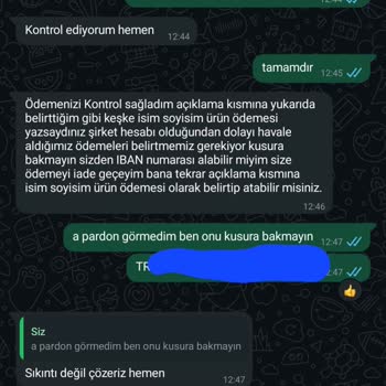Ödeme Sonrası İletişim Kesildi Ve Ürün Teslim Edilmedi