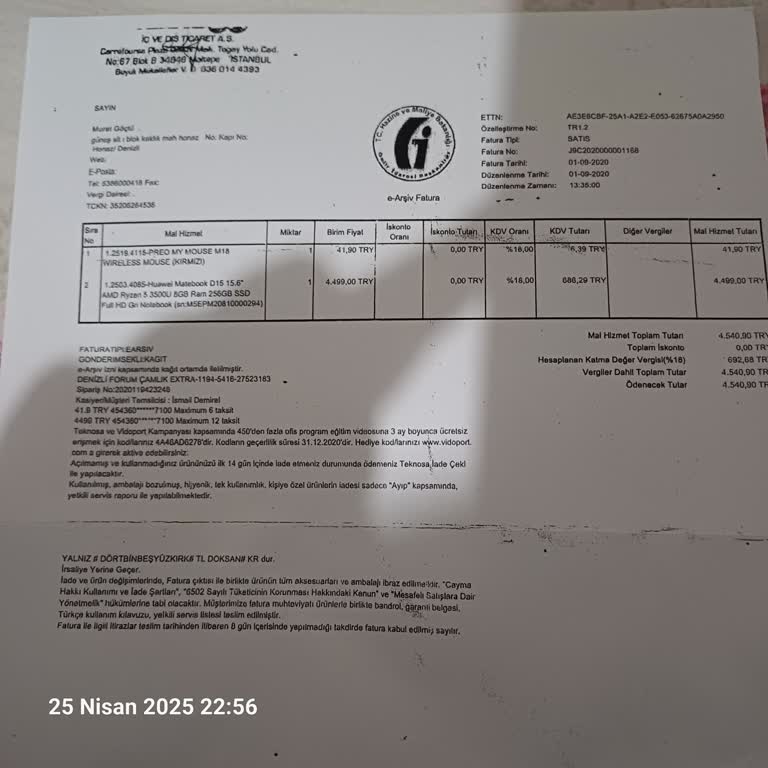 Sürekli Arızalanan Bilgisayar Ve Yetersiz Servis Deneyimi