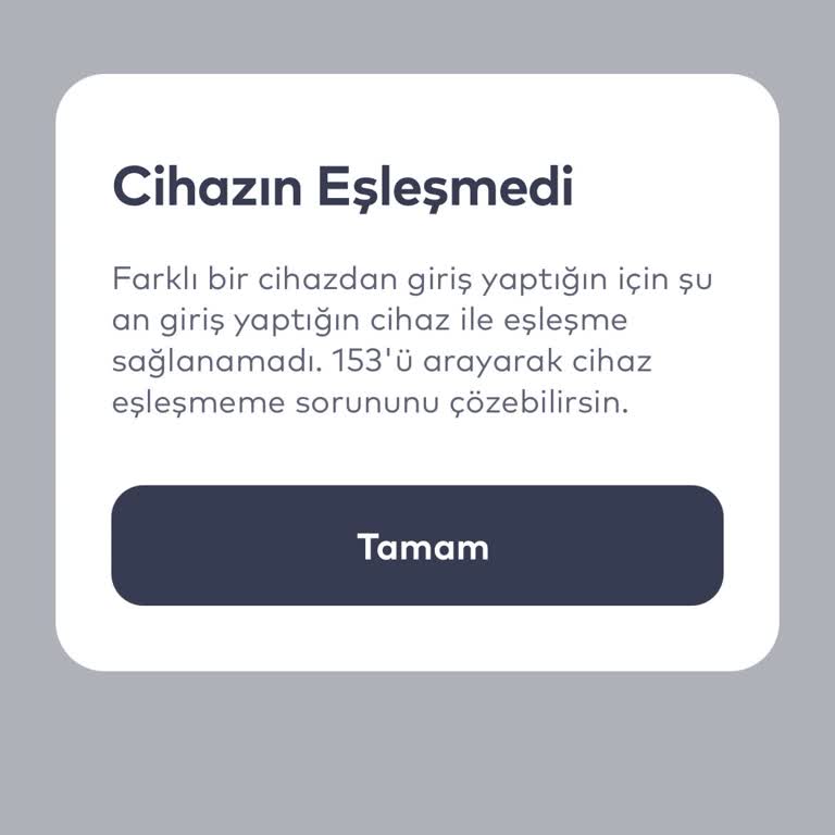 Yeni Telefonda İstanbulkart Uygulaması Cihaz Eşleşme Sorunu