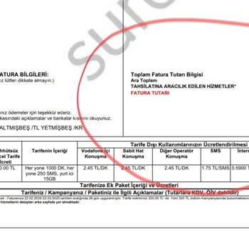 Beklenmedik Ek Ücretler Ve Yüksek Gecikme Faizi Mağduriyeti