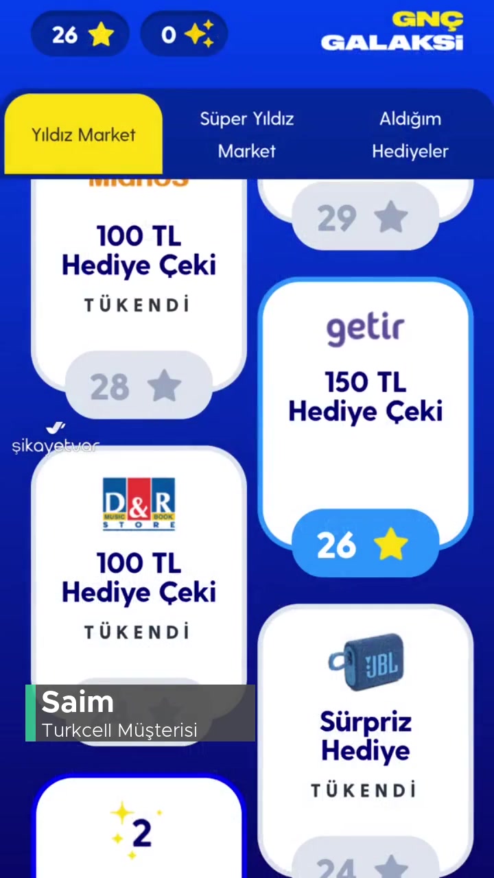 Turkcell Gnç Promosyonu Vermiyor videonun kapak resmi