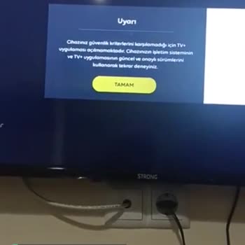 Strong Televizyon TV Plus Açılmıyor
