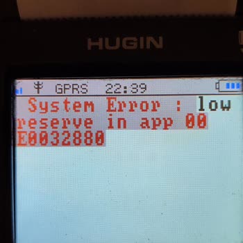 Hugin T300 Yazarkasa Kart İşlemi Yapmıyor Mağduriyet Yaşıyoruz