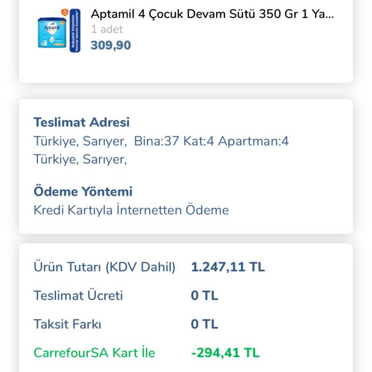 Eksik Ürün Ve Fazla Para Çekimi Mağduriyeti