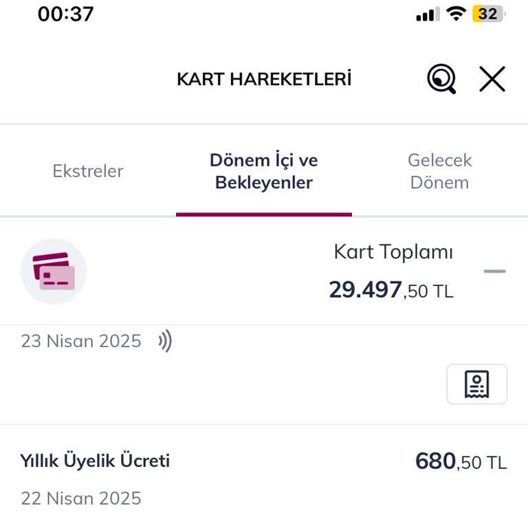 Haksız Yıllık Kart Aidatı Kesintisinin İadesini Talep Ediyorum