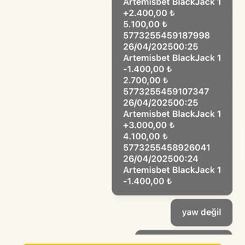 Artemisbet'te Bonus Ve Ödeme Sorunu, Müşteri Hizmetlerinde Olumsuz Deneyim