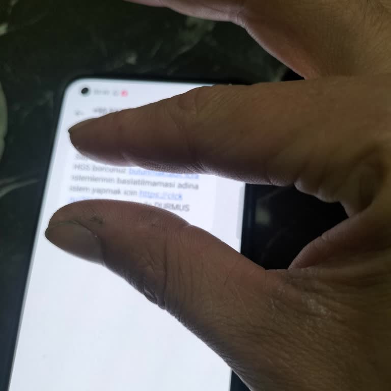 Bilgim Dışında Gönderilen HGS Borçlu SMS'leri Nedeniyle Mağduriyet