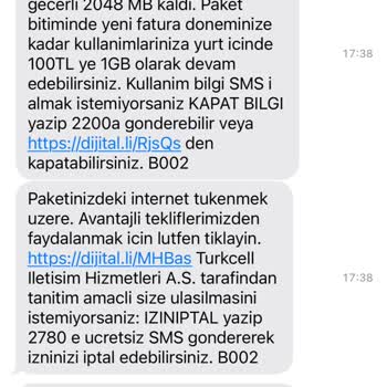 Kullanmadığım İnternet İçin Haksız Fatura Ve Aşım Ücreti Yansıtıldı
