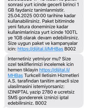 Kullanmadığım İnternet İçin Haksız Fatura Ve Aşım Ücreti Yansıtıldı