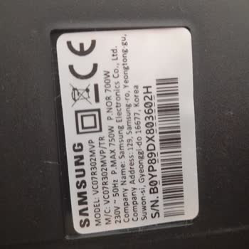 Süpürge Başlığı Kırıldı Teknik Servis Yüksek Ücret Talep Ediyor