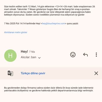 İade Süresi Aşıldı, Müşteri Hizmetlerine Ulaşılamıyor