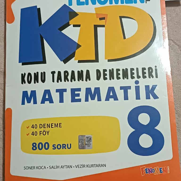Fenomen Okul 8. Sınıf Kitabında Soru Çözümleri Uygulamada Çıkmıyor