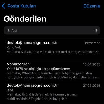 İade Talebime Cevap Verilmiyor, Destek Alamıyorum