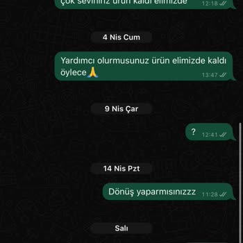 İade Talebime Cevap Verilmiyor, Destek Alamıyorum